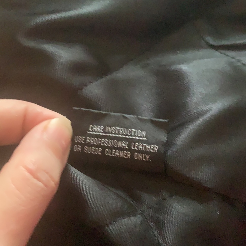 Nicole Miller leather jacket - Picture 9 of 9